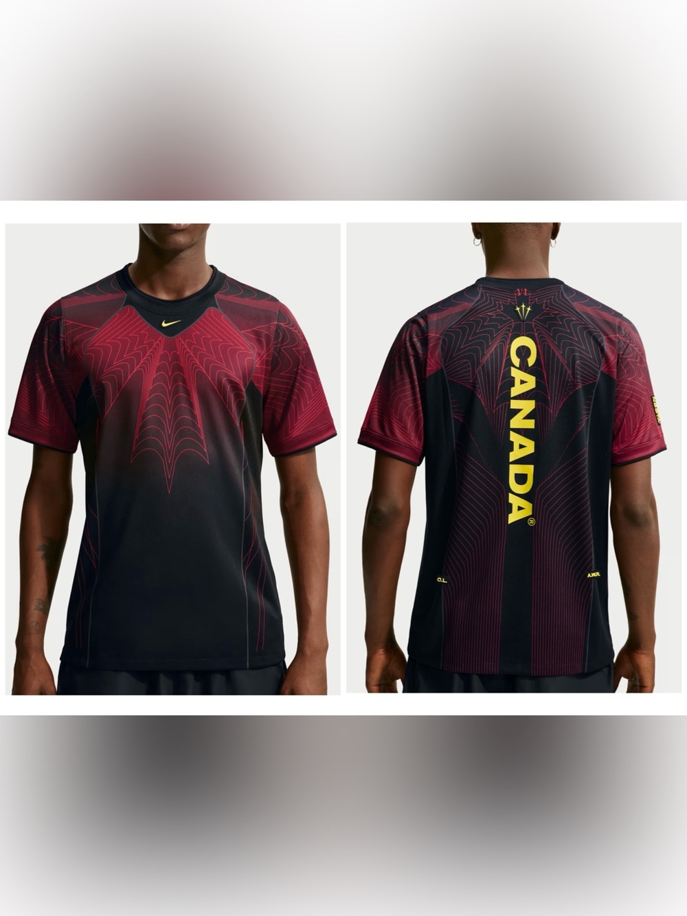 Nike x Nocta Canada World Cup Pre Match Soccer Football Jersey
